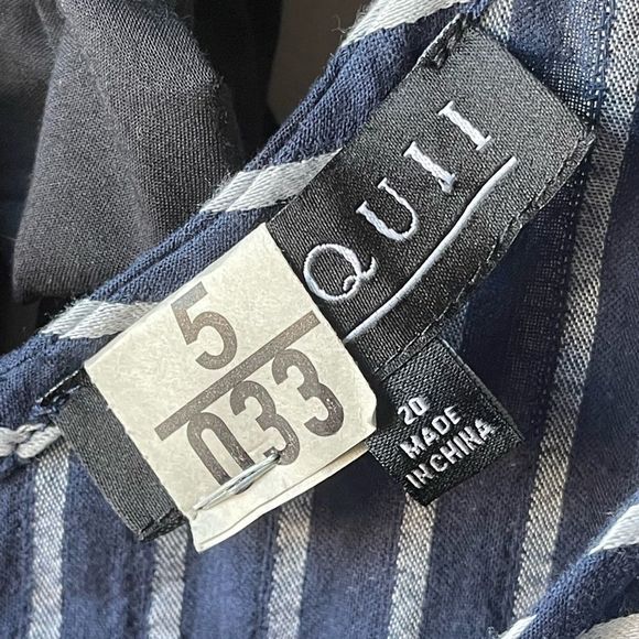 Eloquii Bow Back Stripe Top size 20 - Picture 8 of 11